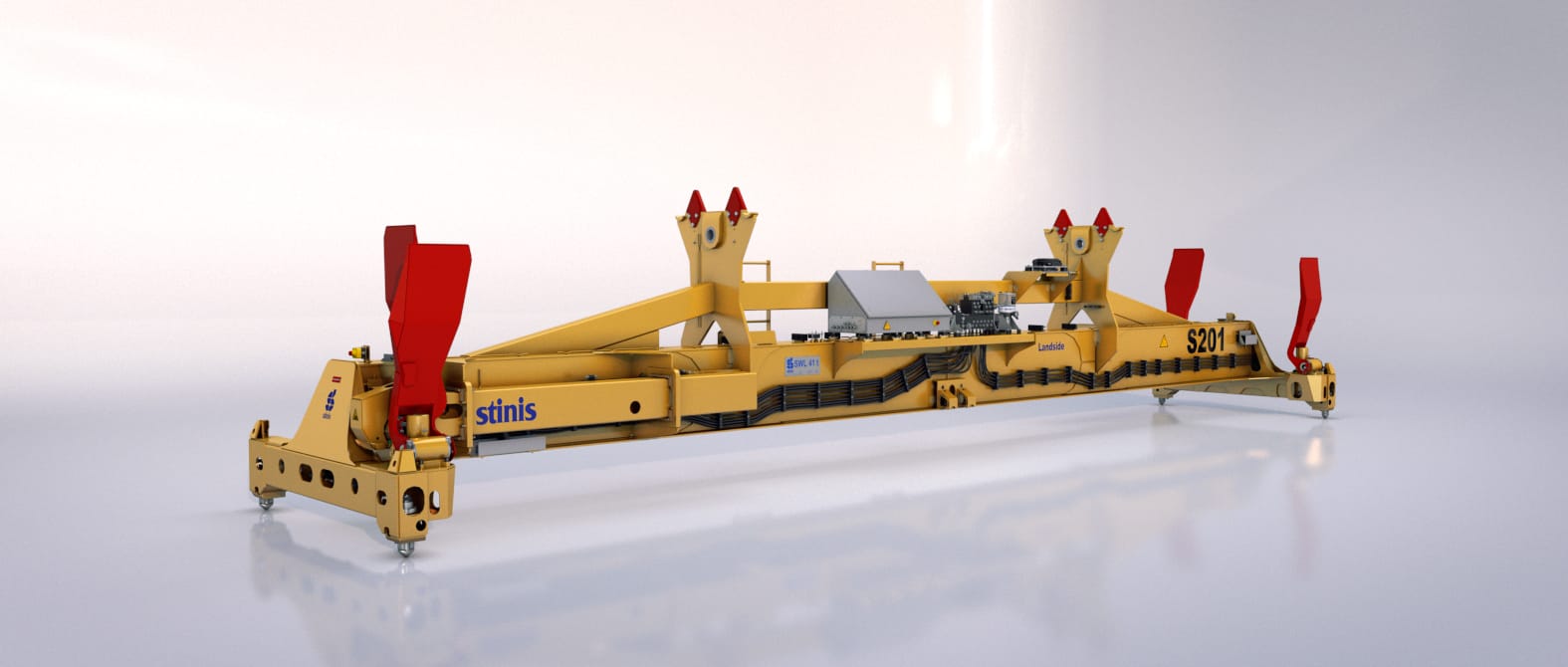 fixed spreader stinis split head block